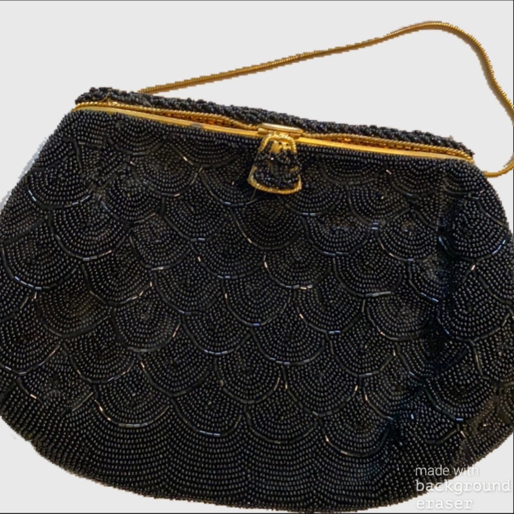 Vintage 1930s/40s beaded purse. One of a kind piece.